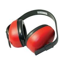 Casque antibruit en352 snr:27db rouge