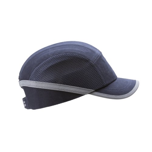 Casquette anti-heurt bleu marine visiere 5cm ep