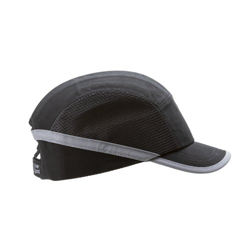 Casquette anti-heurt noire visiere 5cm ep