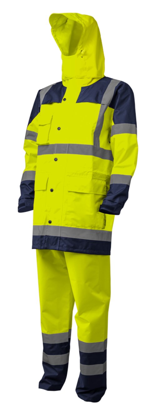 Ens. pluie hv jaune/noir en471-2003 t:xxl