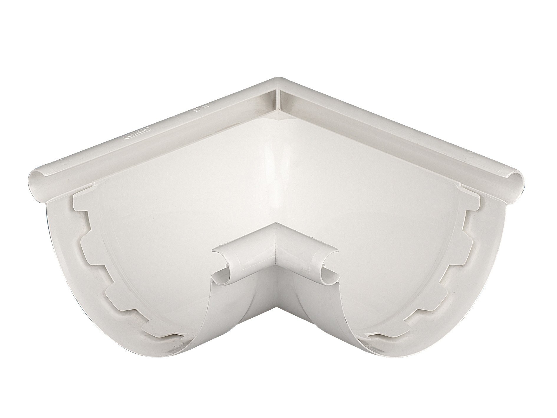 Gouttiere angle int/ext 25 blanc