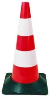 Cone plastique fluo 75cm