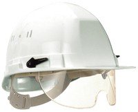 Casque de chantier visioceanic en 397 blanc + lune