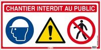 Signalisation cht panneau4 en 1 80x40