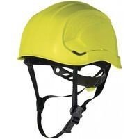 Casque monteur  jugulaire 3 pts jaune