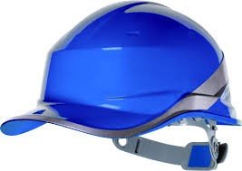 Casque chantier diamond bleu