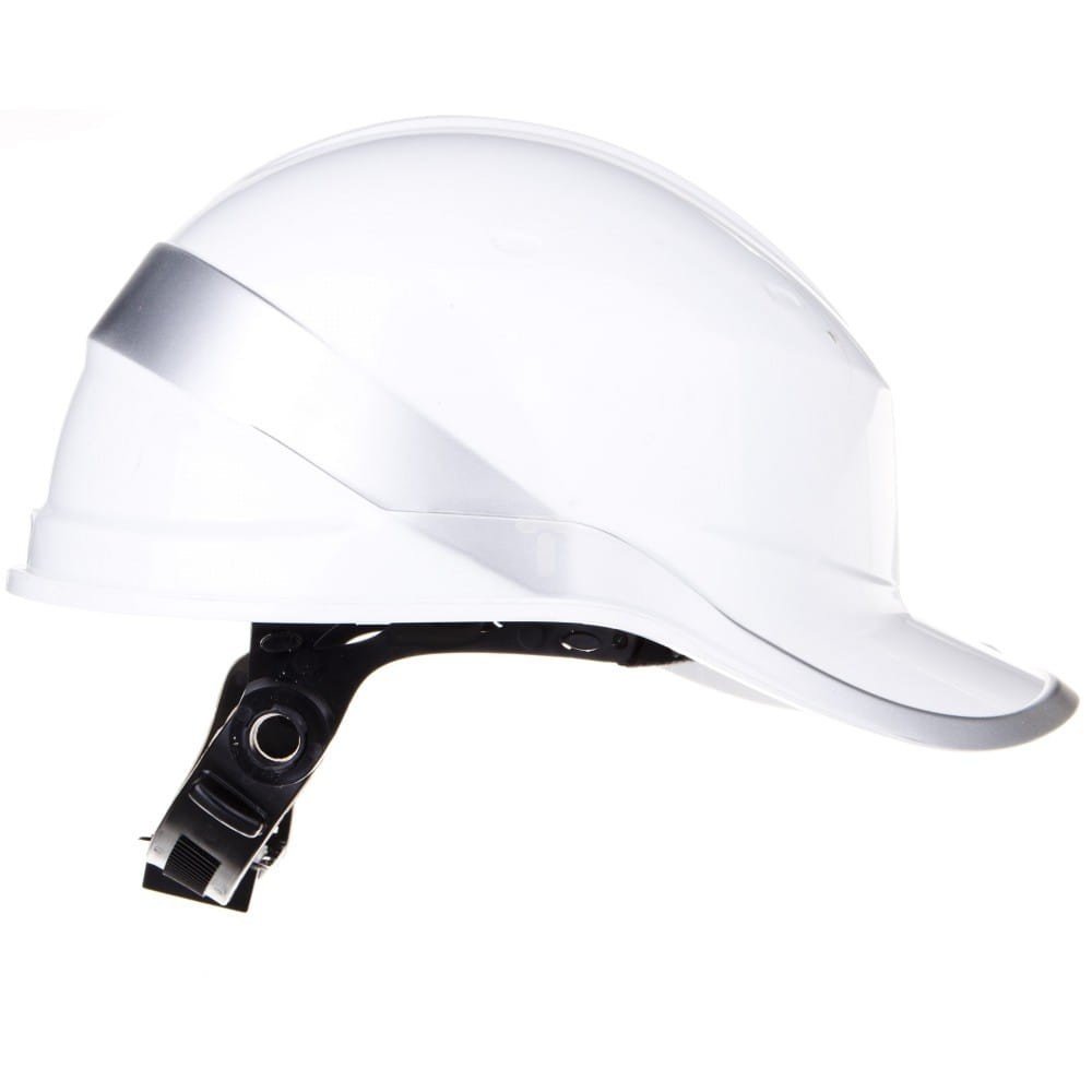 Casque chantier diamond blanc