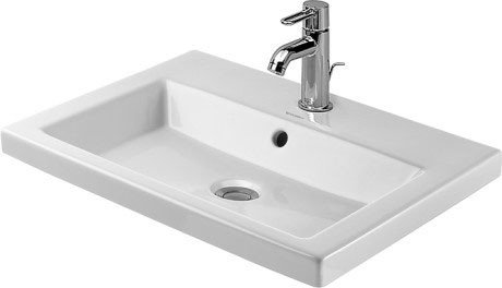 Duravit vasque 2 nd floor semi enc