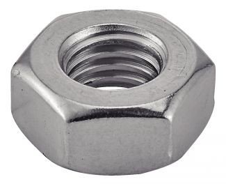 Ecrou hexagonal pas a gauche d.6mm a4