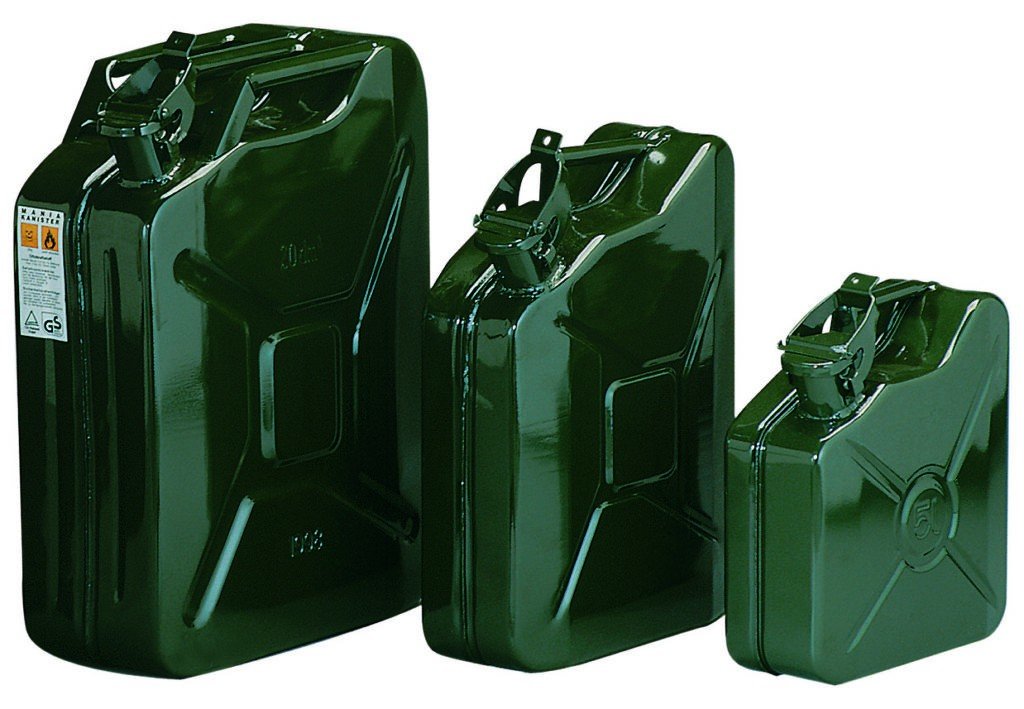 Jerrycan tole hydrocarbure 10l algi