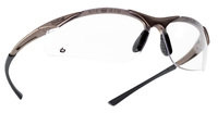 Bolle contour lunette transparente