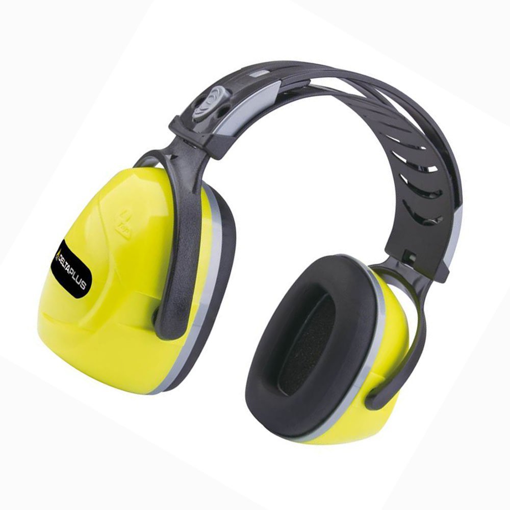 Casque antibruit snr33db coquille abs jau. fluo dp