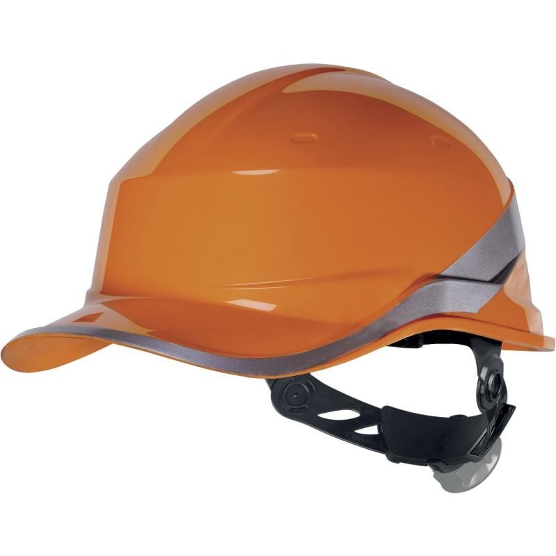 Casque chantier diamond orange