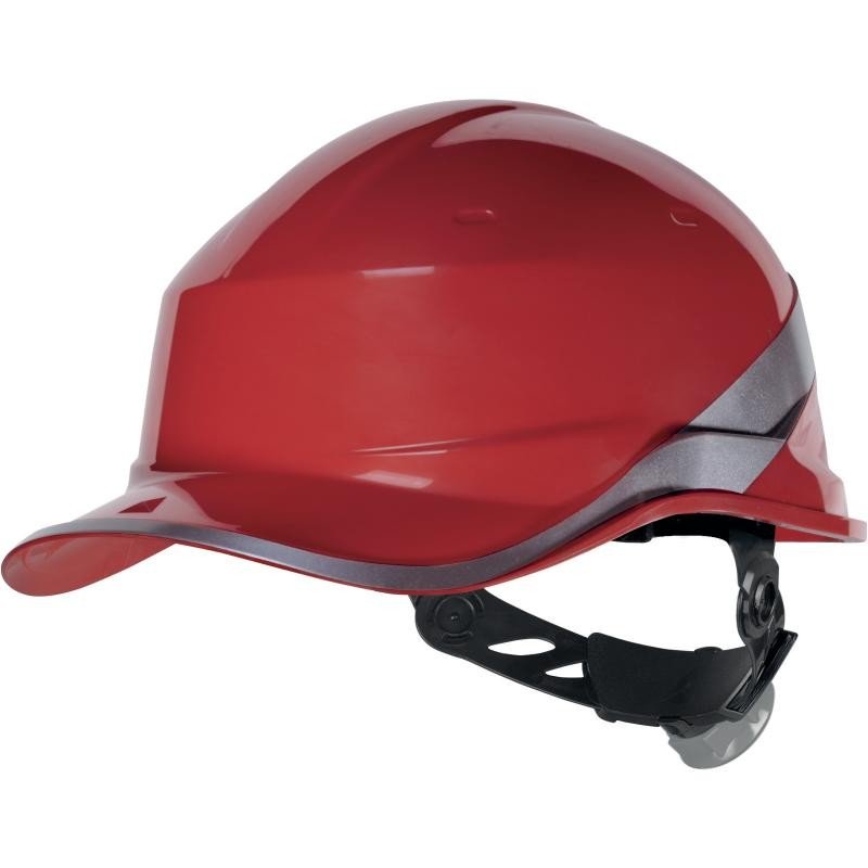 Casque chantier diamond rouge