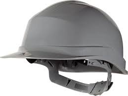 Casque de chantier zircon gris delta plus