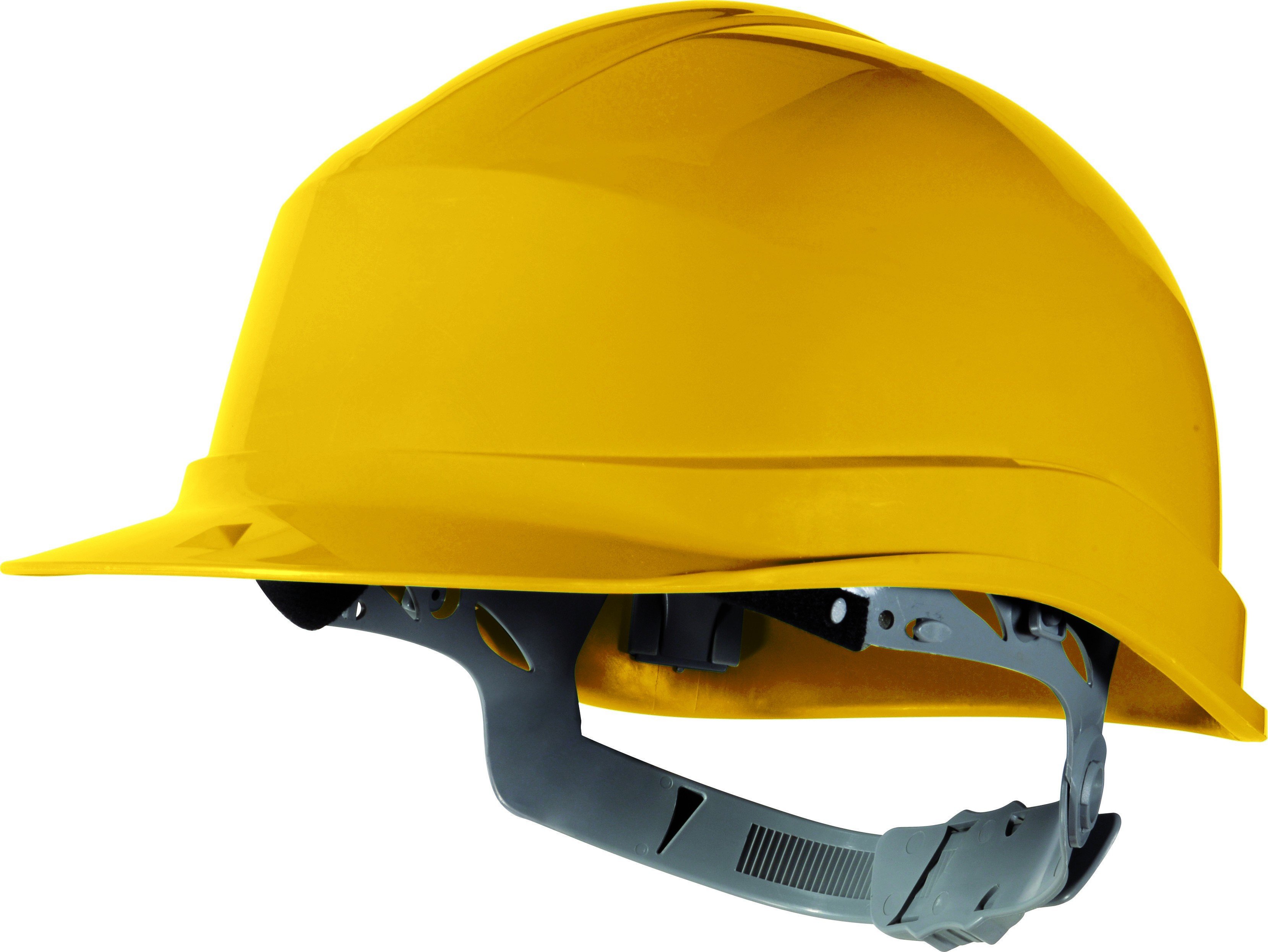 Casque de chantier zircon jaune delta plus