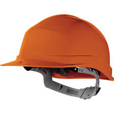 Casque de chantier zircon orange delta plus