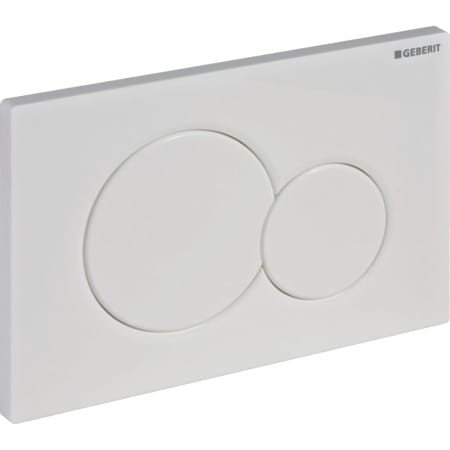 Geberit plaque 3/6l sigma  blanc