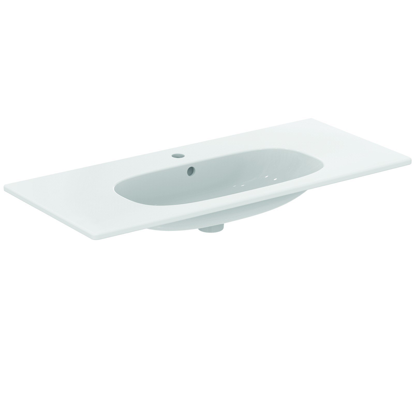 Tesi lavabo plan 103x45cm blanc