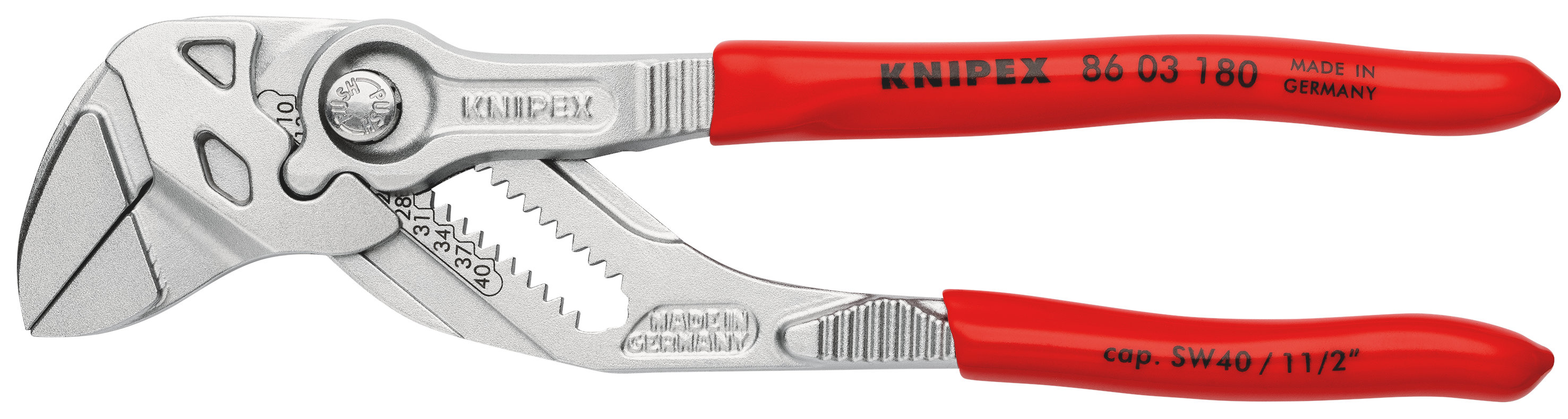 Knipex pince cle a molette 180mm