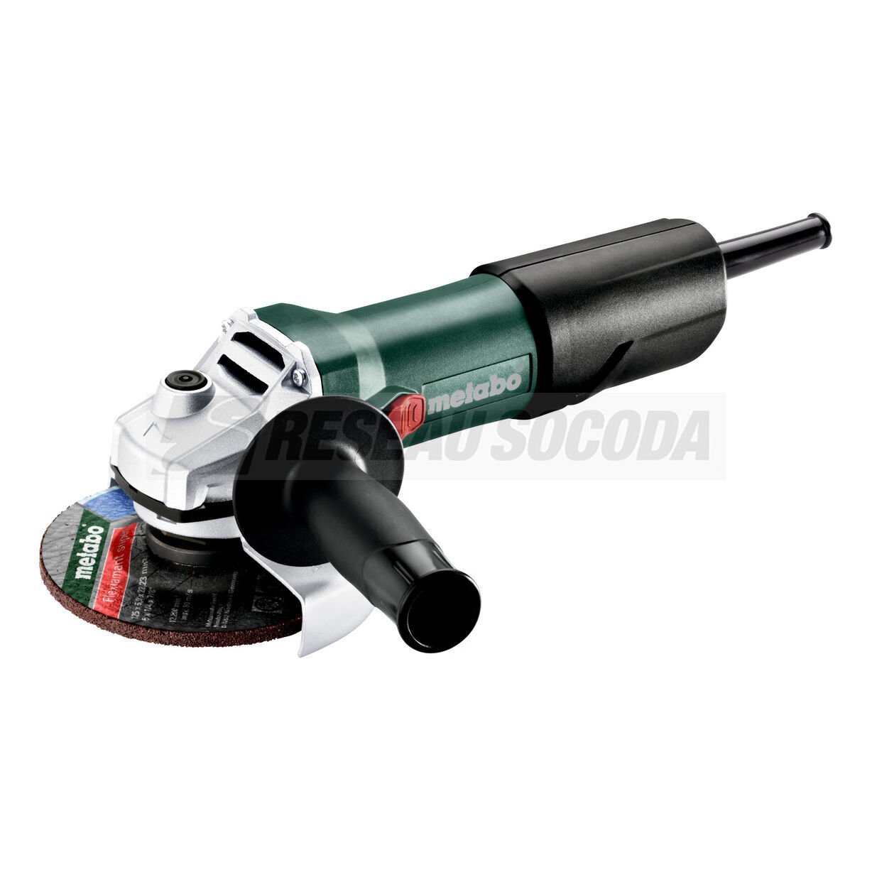 Meuleuses d’angle de la classe compacte - Metabo - WEV 850-125 - carton; avec réglage de la vitesse de rotation