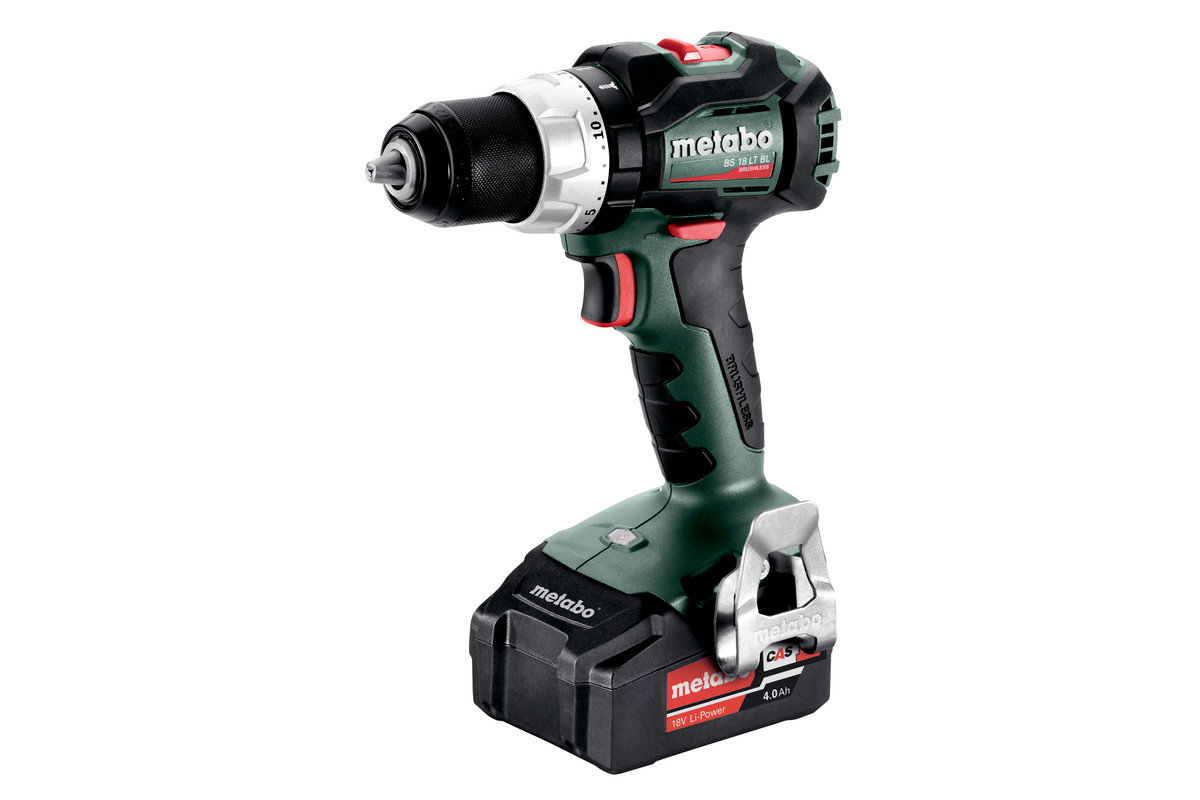 Perceuses-visseuses sans fil - Metabo - BS 18 LT BL - 18V 2x5.2Ah Li-Power; Chargeur ASC 55; metaBOX 145