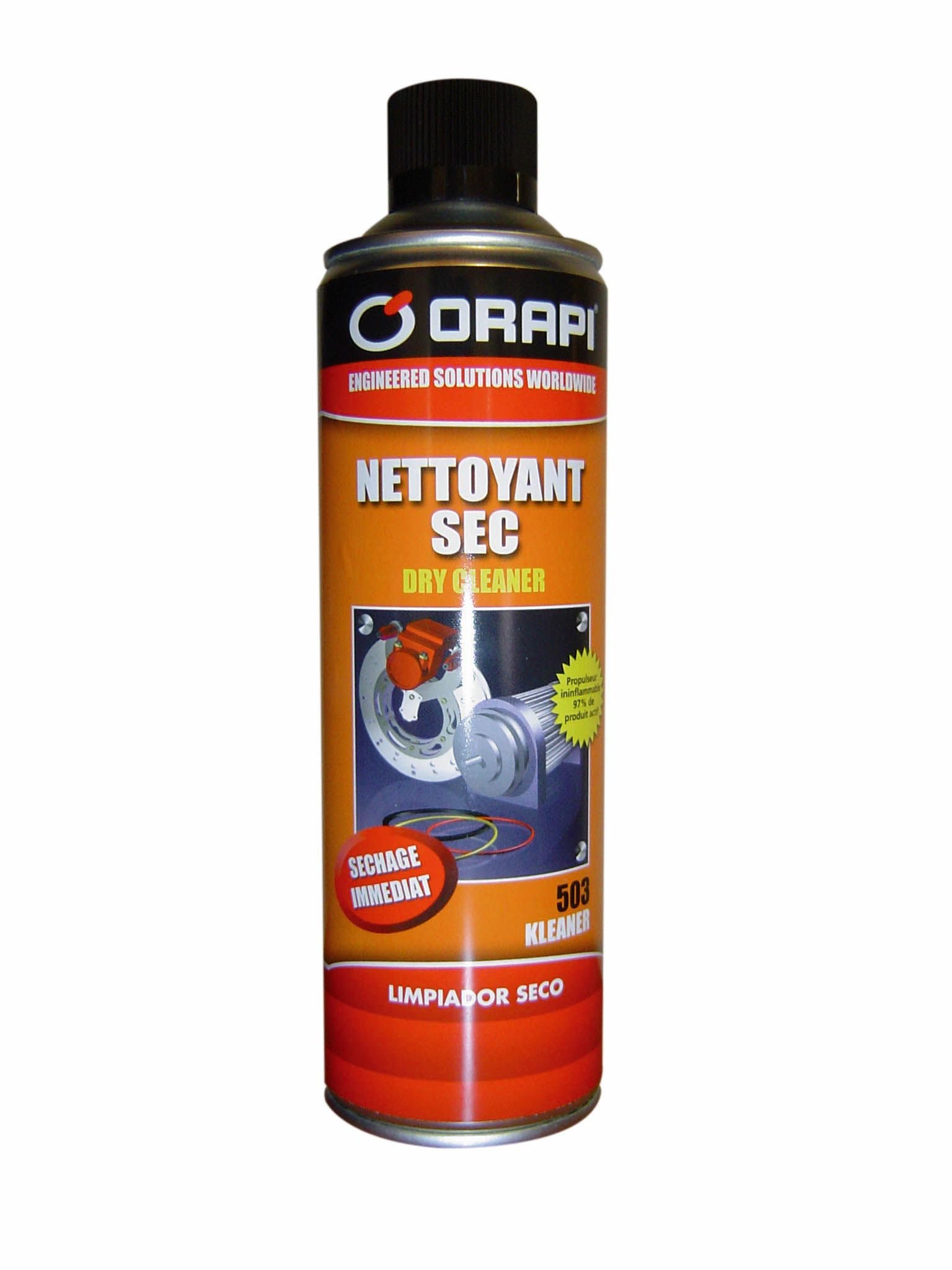 Solvant sec aero 650ml 503 orapi (frein/ressuage)