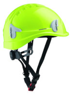 Casque de monteur jaune hv