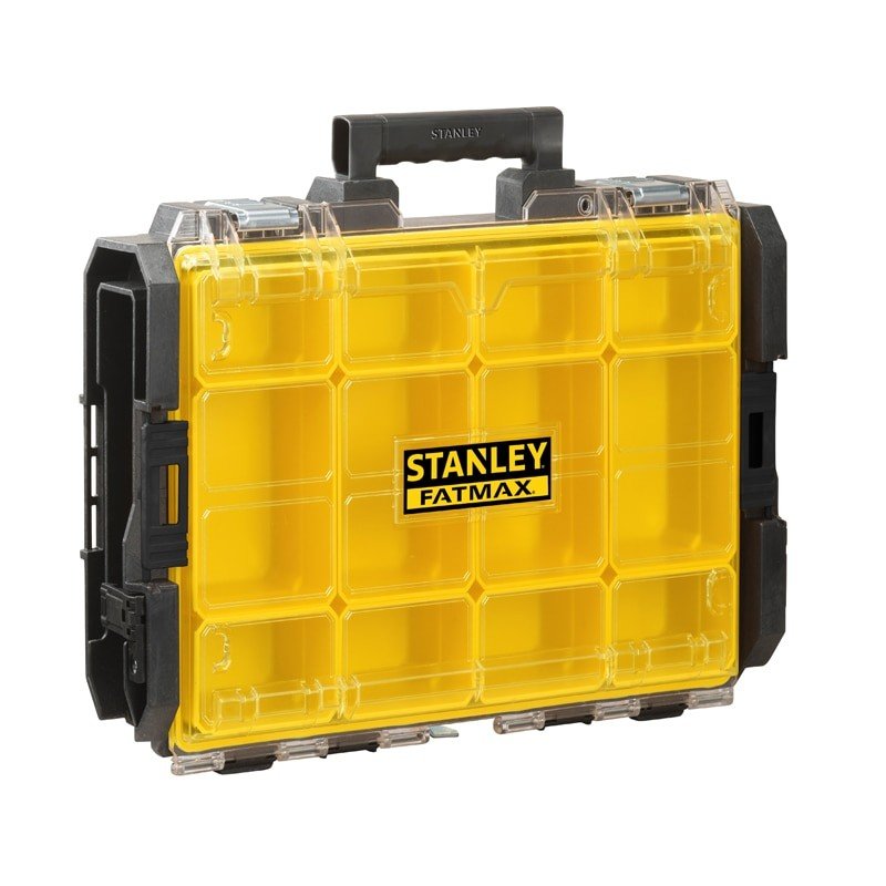 Malette 12 godets etanche stanley fatmax ip65 ts10