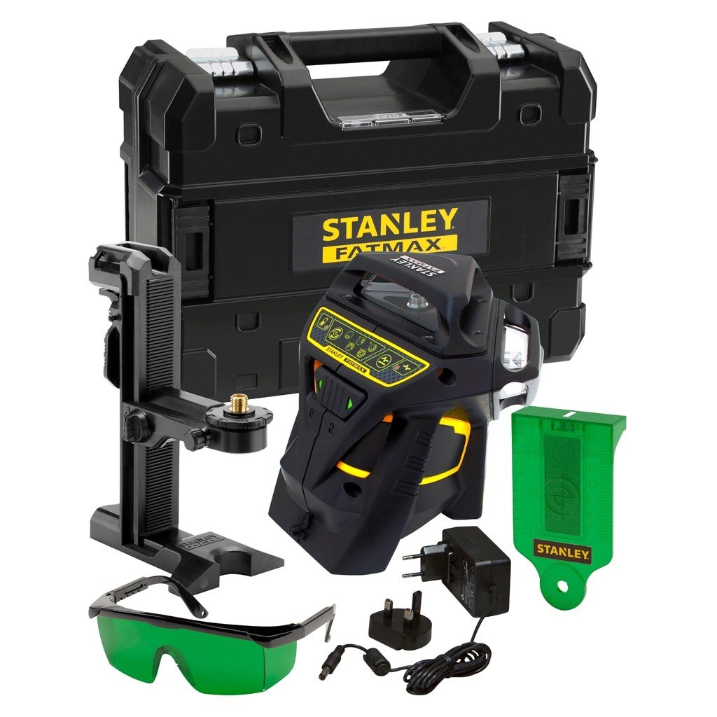 Pack laser multiligne x3g-360deg.vert stanley