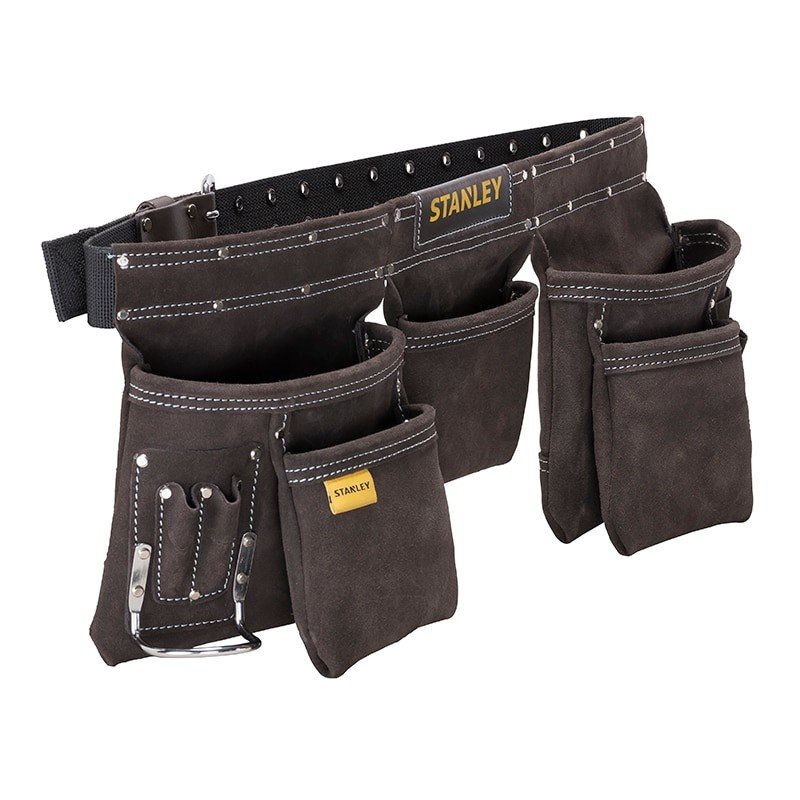 Stanley ceinture porte-outil cuir 5 poches