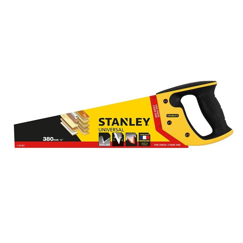 Stanley scie egoine universelle 450mm 9dents