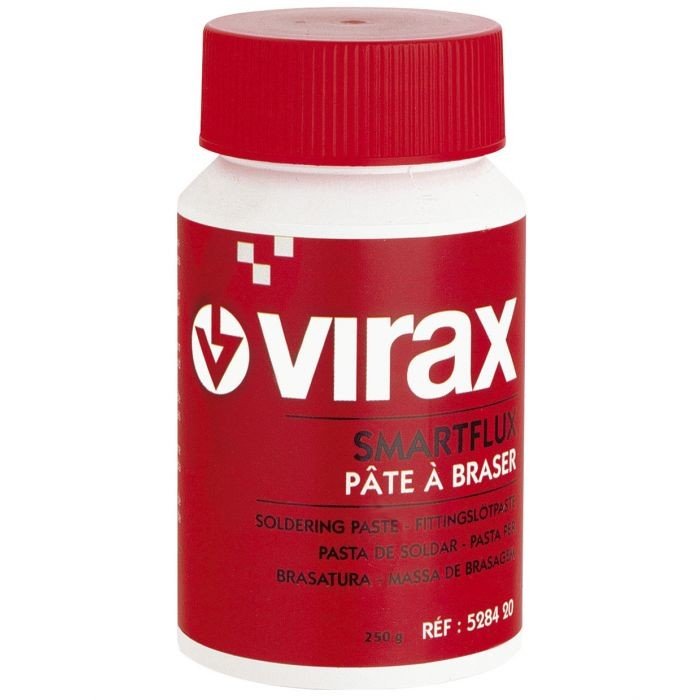 Pate a braser virax 250gr cuivre chaud/froid