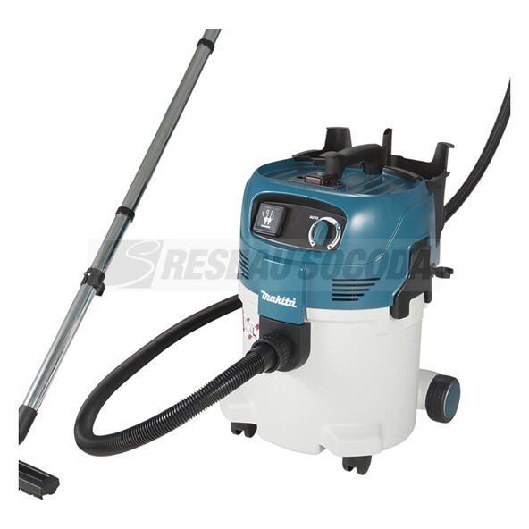 Makita aspirateur 27 l 1500w 230mbar