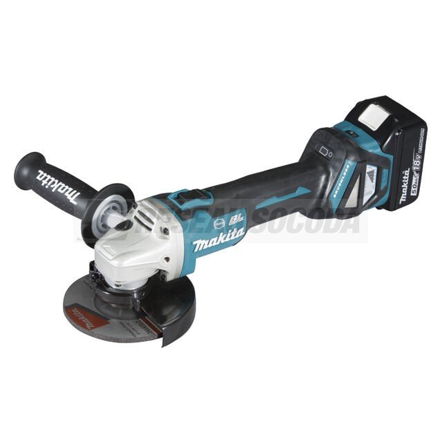 Makita meuleuse 125mm variateur 5ah