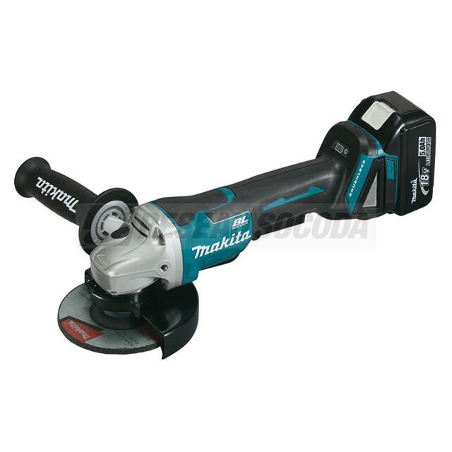 Makita meuleuse 125mm homme mort 18v 5ah