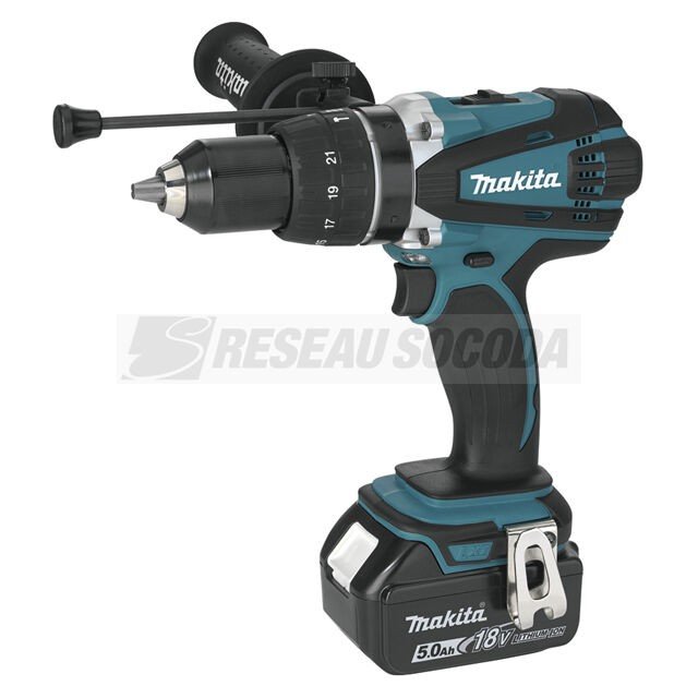 Makita perceuse-visseuse percu 18v 5ah