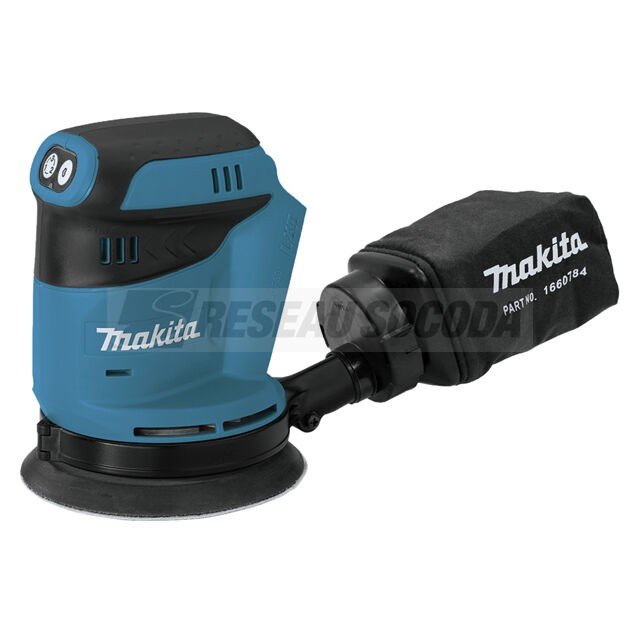 Makita ponceuse excentrique 18v 125mm (seul)