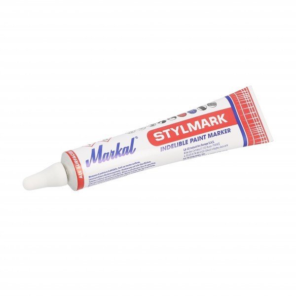 Tube marqueur blanc a bille 50ml soppec