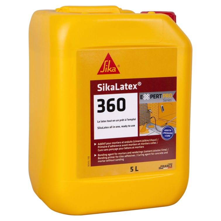 Additif Mortier Sikalatex Pro 360 5L