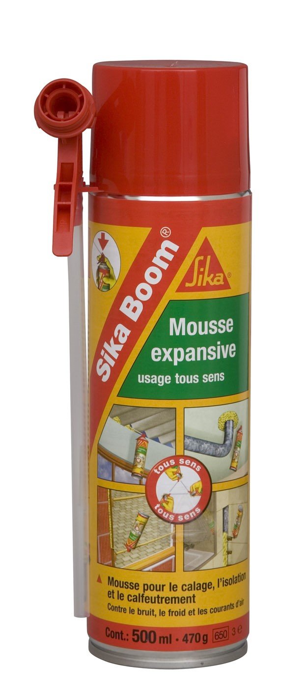 Sika boom 500ml aerosol tous sens -qm-