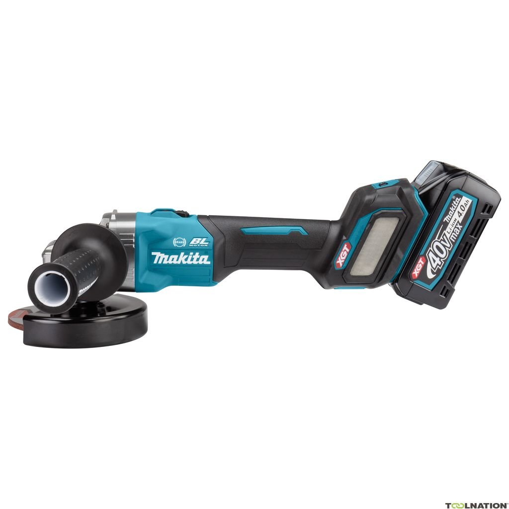 Makita meuleuse 125 2x40v 4ah li-ion variateur