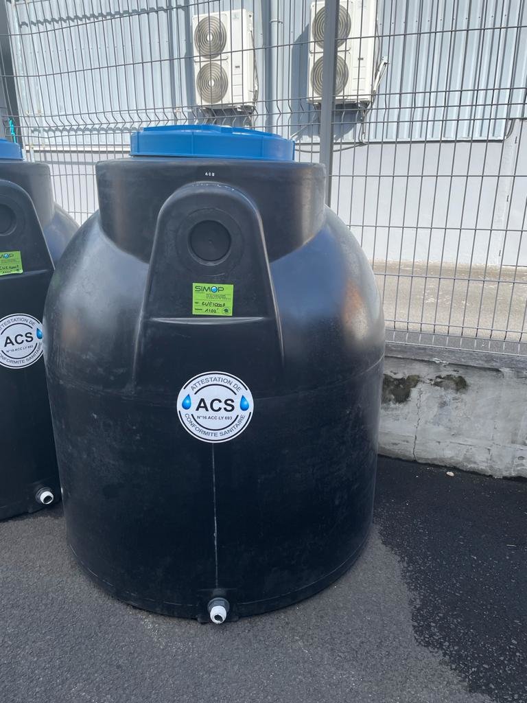 Simop cuve 1000l h/sol acs