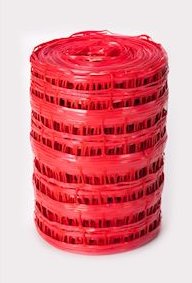 Rouleau avert 100x0.30m rouge