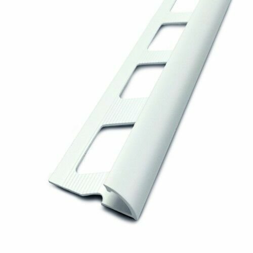 Baguette 1/4 rond pvc blanc 10mm - 2.5ml