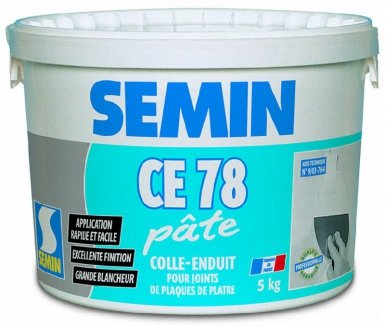 Enduit joint pate ce 78 5kg (seau)