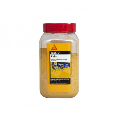 Sikacim color jaune dose 400gr