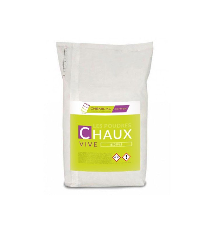 Chaux vive sac 25kg