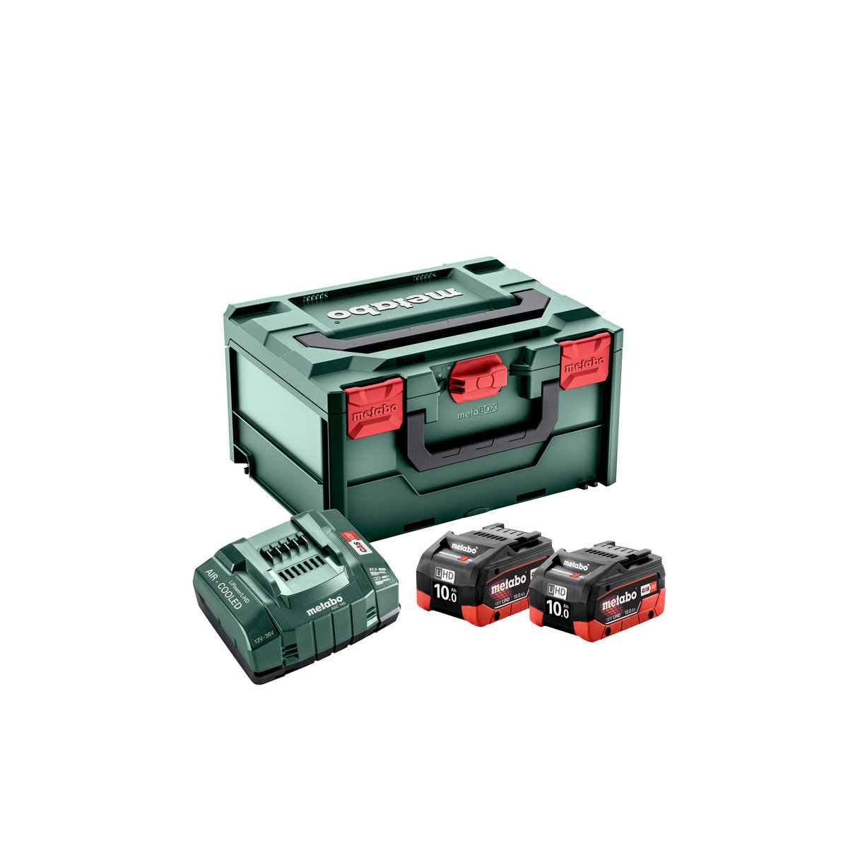 Metabo - Set de base 2 x LiHD 10Ah + ASC 145 + metaBOX (685142000)