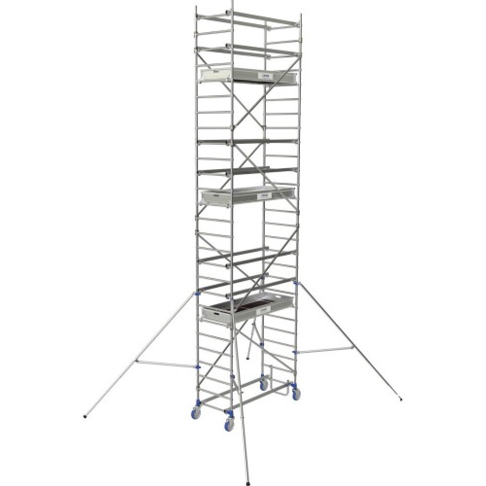 Echafaudage alu cross h.plat. 4,85m tubesca